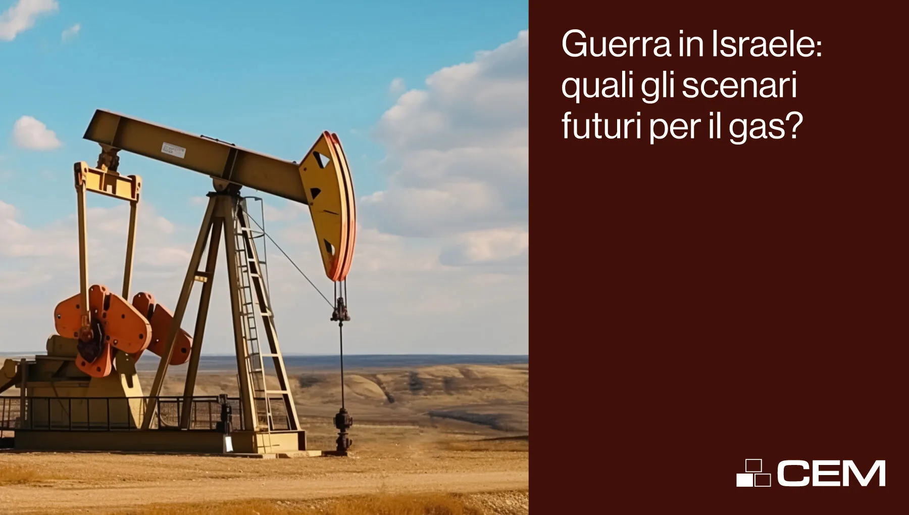 Guerra in Israele: quali gli scenari futuri per il gas?